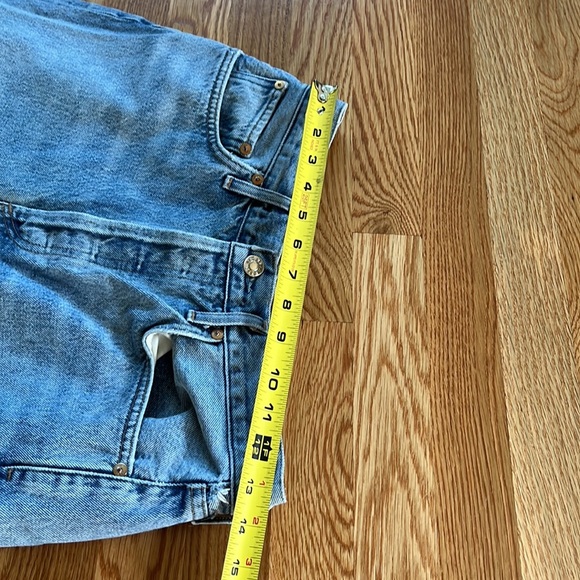 NWOT Agolde Riley High Rise Straight Crop Jeans Size 28 - Picture 7 of 16